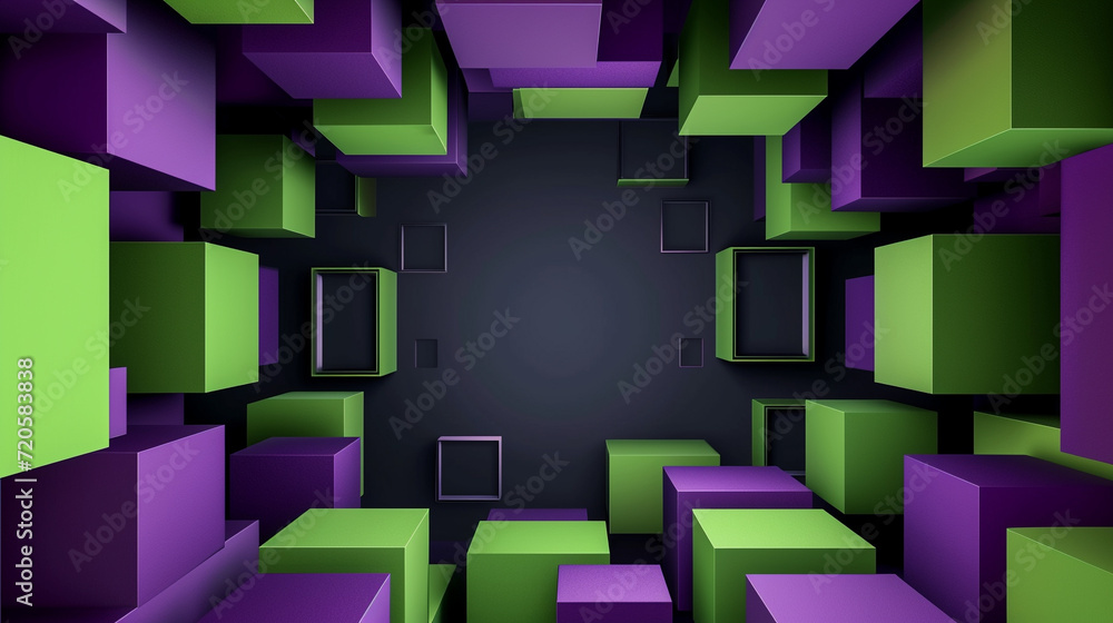Green, purple and abstract rectangle background vector presentation design. PowerPoint and business background. Green, purple and abstract rectangle background vector presentation design. PowerPoint and business background.