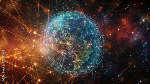 Interactive Global Interface: Exploring the Digital Tapestry of Humanity