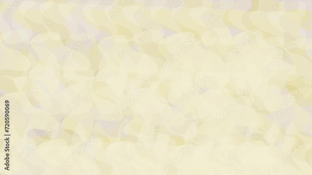Light grey, yellow footage with abstract chaotic shapes. Slideshow for web sites, backgrounds, meditation. Chaotic shapes animation. Magic fantasy modern looped animation. 4k quality. Royalty free.