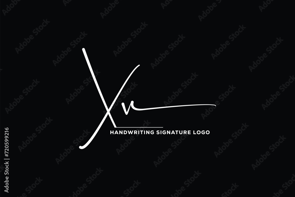 XV initials Handwriting signature logo. XV Hand drawn Calligraphy lettering Vector. XV letter real estate, beauty, photography letter logo design. XV initials Handwriting signature logo. XV Hand drawn Calligraphy lettering Vector. XV letter real estate, beauty, photography letter logo design.