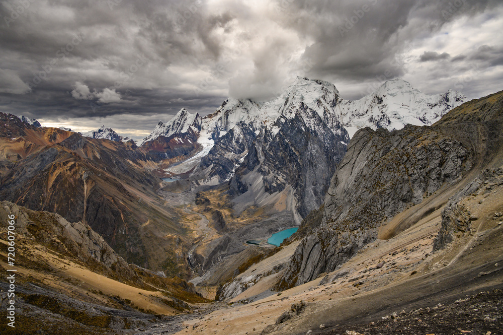 Pass San Antonio, Cordillera Huayhuash, Peru



