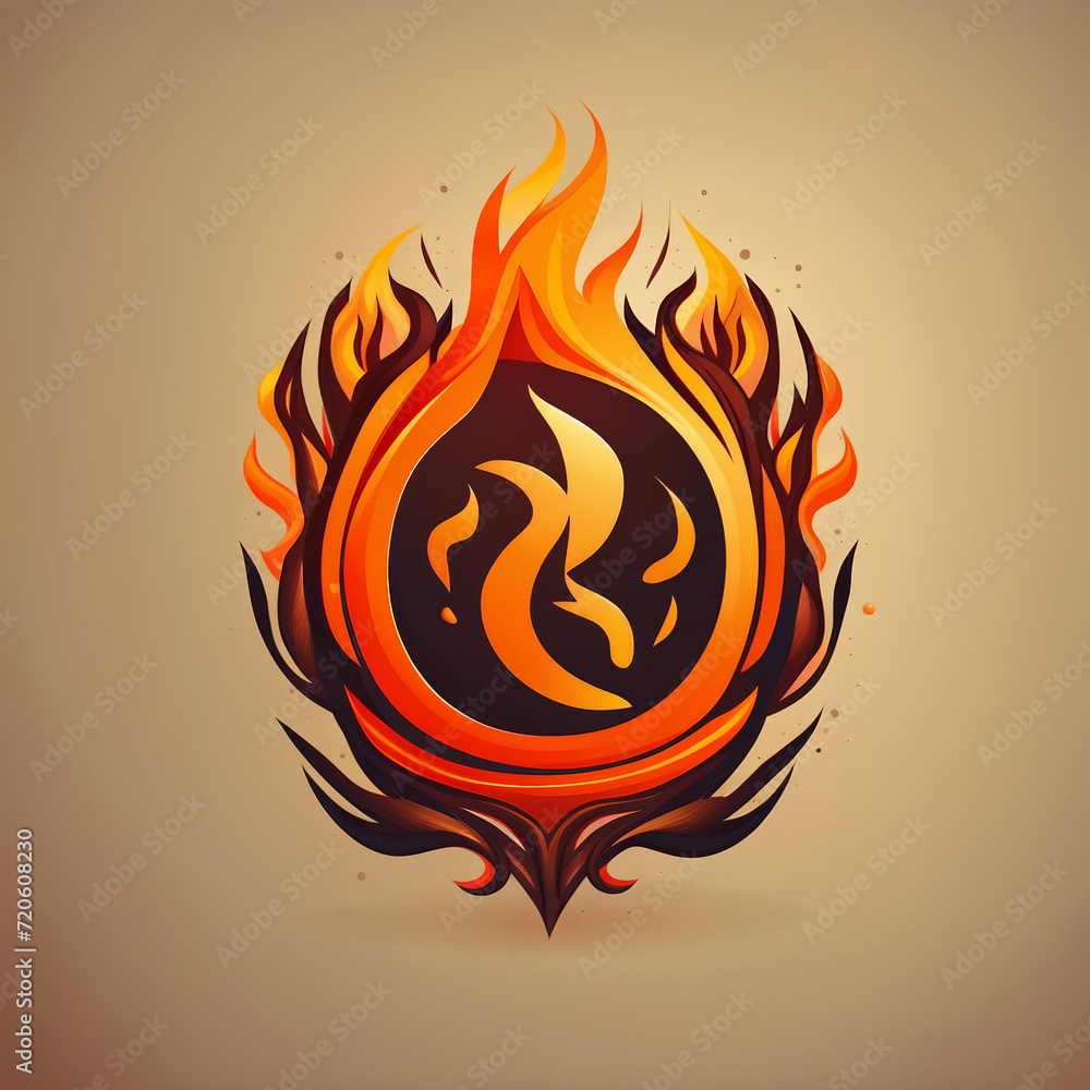 fire logo design illustration fire logo design illustration