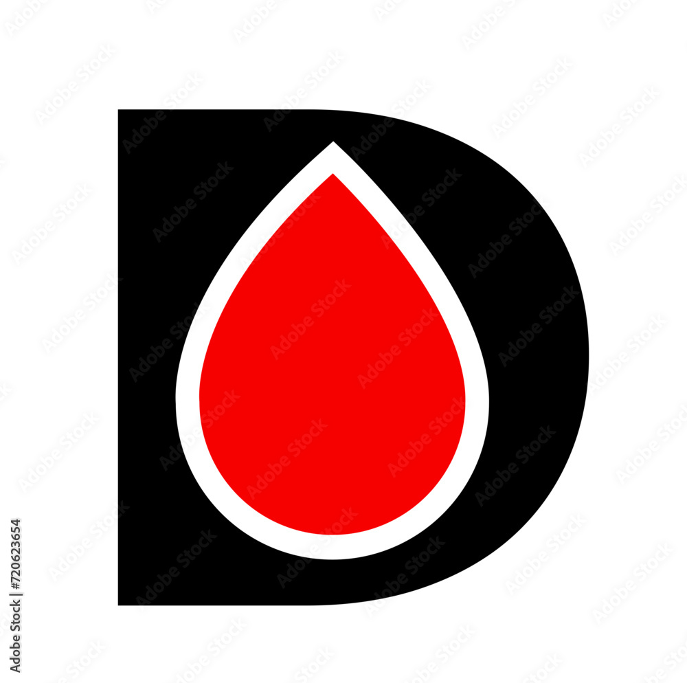 Fototapeta premium D drop icon 