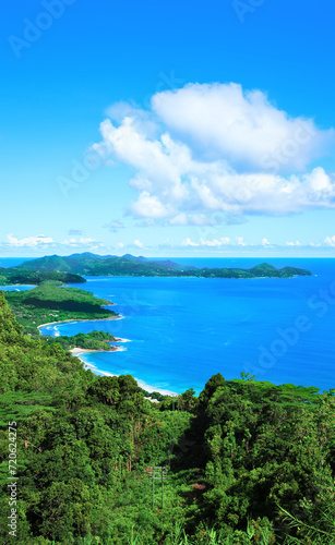 West coast of the Island Mah    Republic of Seychelles  Africa.