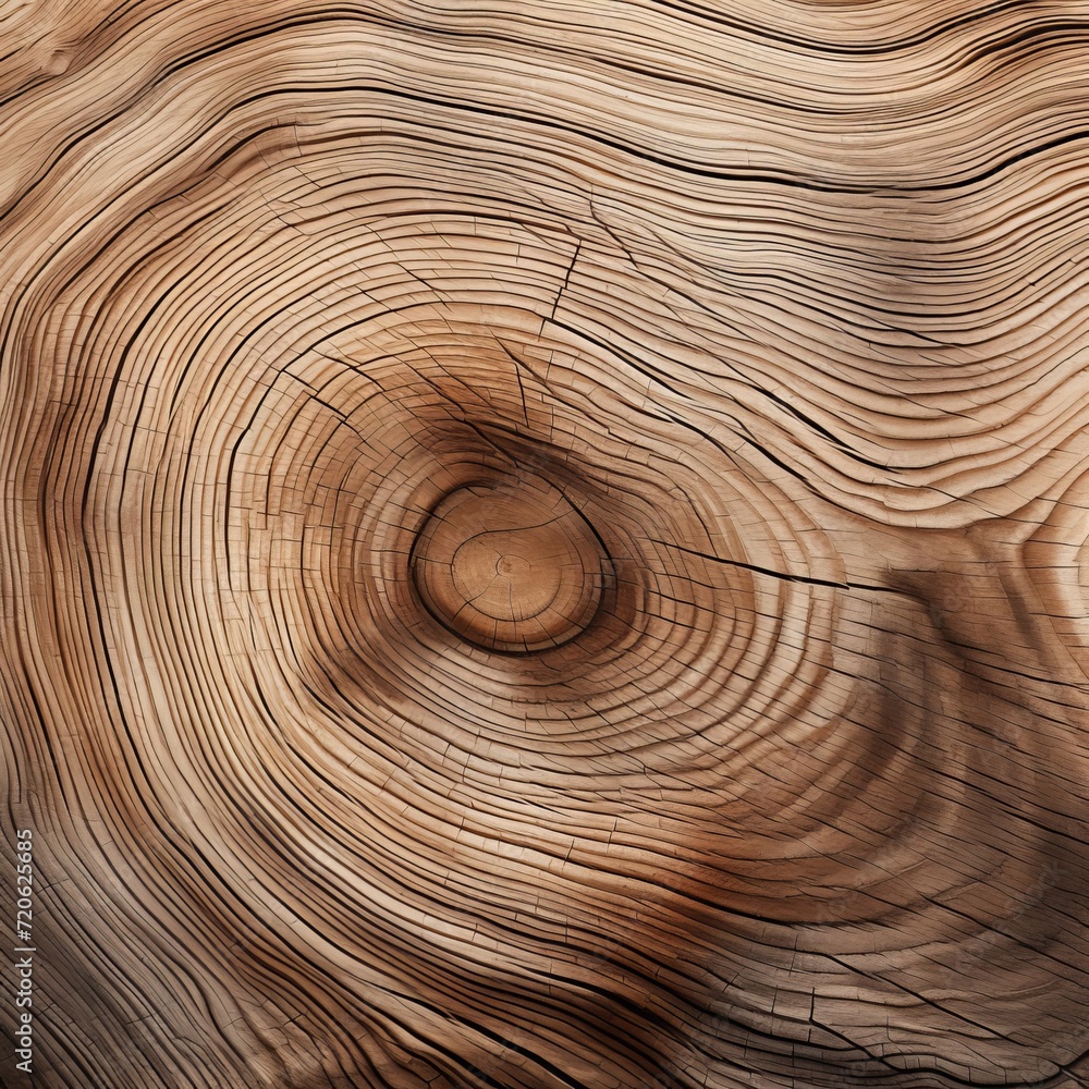 Detail of Tree Ring Growth with Rich Textured Wood Detail of Tree Ring Growth with Rich Textured Wood