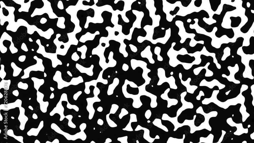Abstract Waving black lines on white Background. Looping 4k animation of an abstract fractal digital lines background Abstract Waving black lines on white Background. Looping 4k animation of an abstract fractal digital lines background