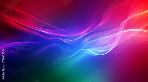 Red, purple, blue and green banner background. PowerPoint and Business background.