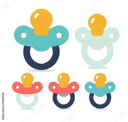 set of baby pacifiers