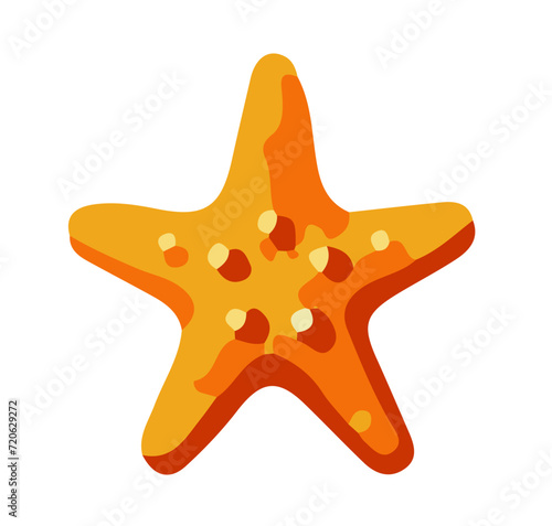starfish isolated on white background