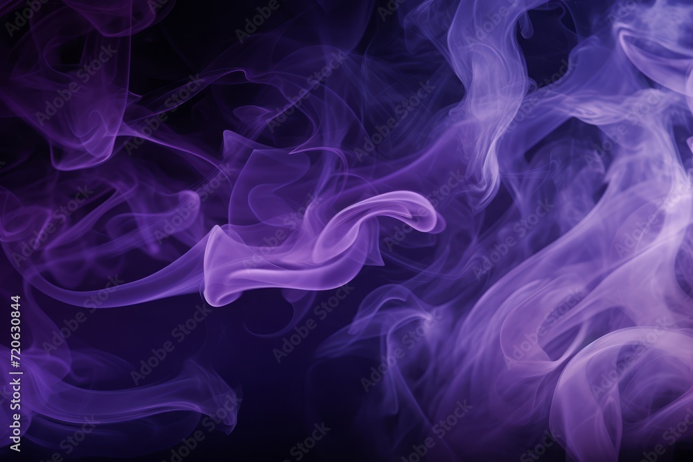 streams of colorful purple smoke floating in the air on a black background. vibrant colors, abstract bright expressive detailed background. streams of colorful purple smoke floating in the air on a black background. vibrant colors, abstract bright expressive detailed background.