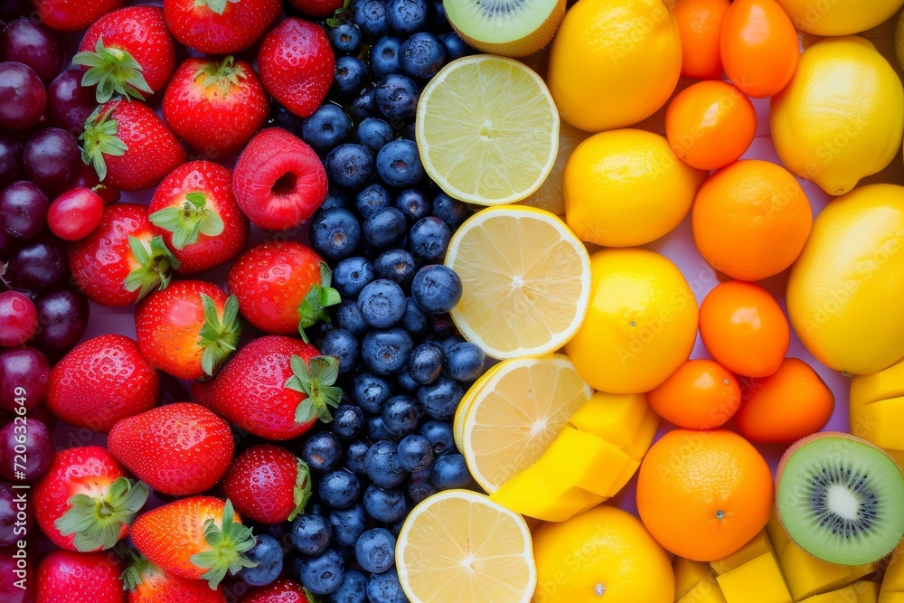 fresh fruit in a rainbow, diet ,vitamin resource fresh fruit in a rainbow, diet ,vitamin resource