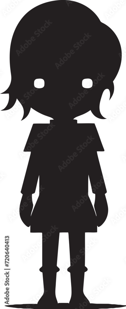 Fototapeta premium Enchanted Elf Emissary Halloween Character Logo Element Potion Making Pumpkin Cute Halloween Vector Icon