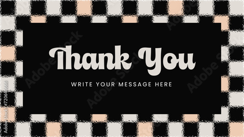 Thank You Card Design, ThankYou Card Template, Thank You Card Vector illustration, 