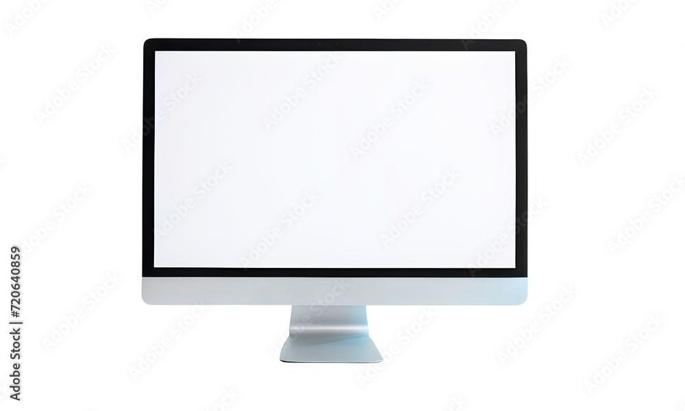 Computer monitor isolated on transparent background Computer monitor isolated on transparent background