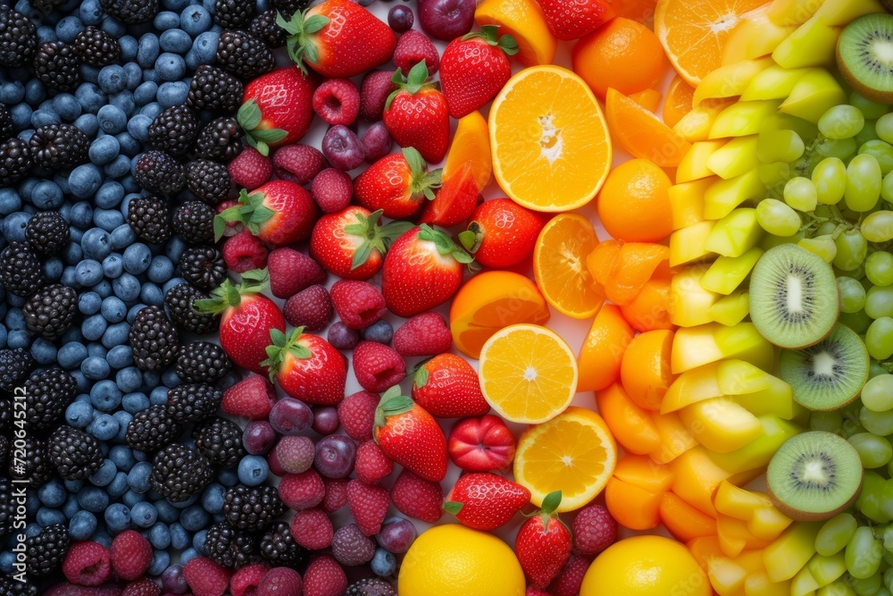 fresh fruit in a rainbow, diet ,vitamin resource fresh fruit in a rainbow, diet ,vitamin resource