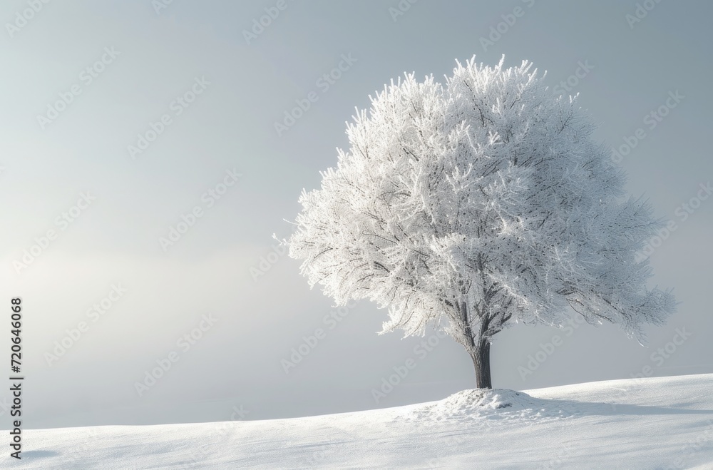 a white image background with a lighted tree a white image background with a lighted tree