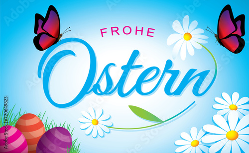 Ostern Version 1 - Vektor-Illustration 