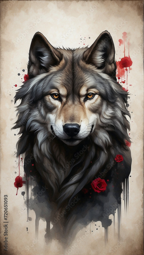 Regal Gaze: The Wolf and the Rose Regal Gaze: The Wolf and the Rose