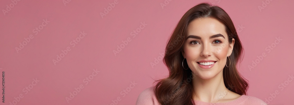 Beautiful good woman nice fashion half body eye contact Beautiful good woman nice fashion half body eye contact