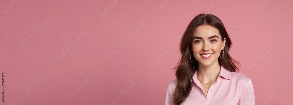 Beautiful good woman nice fashion half body eye contact Beautiful good woman nice fashion half body eye contact