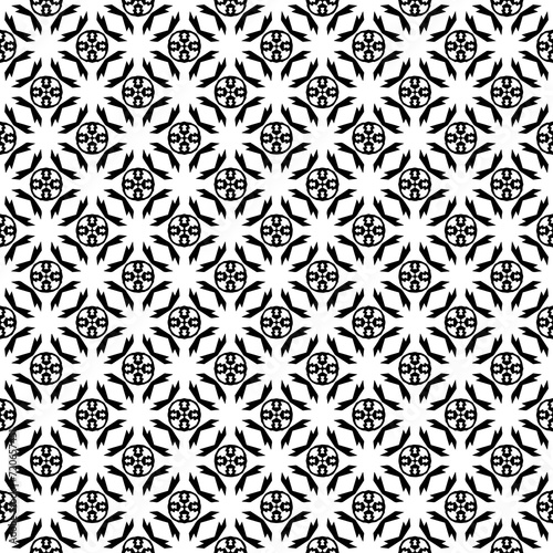 Black seamless abstract pattern. Overlay for background and backdrop. Ornamental design. PNG graphic illustration with transparent background.