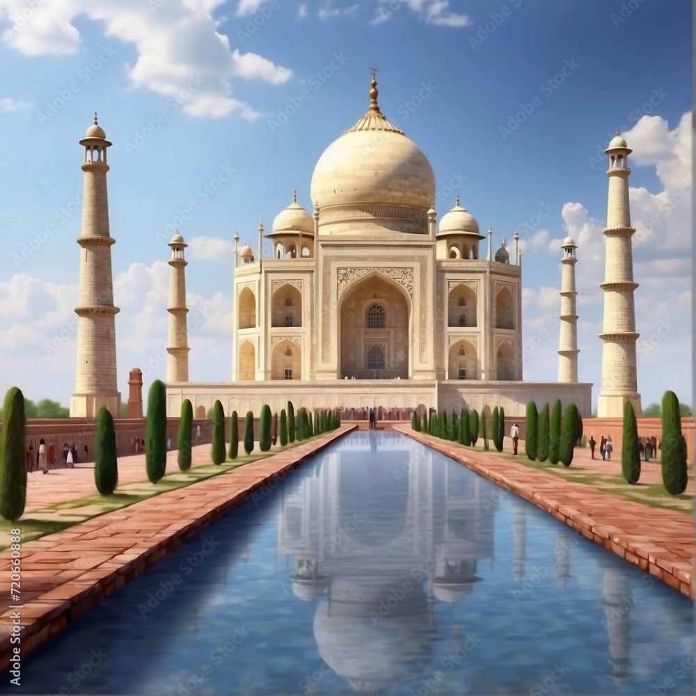 Fototapeta premium taj mahal