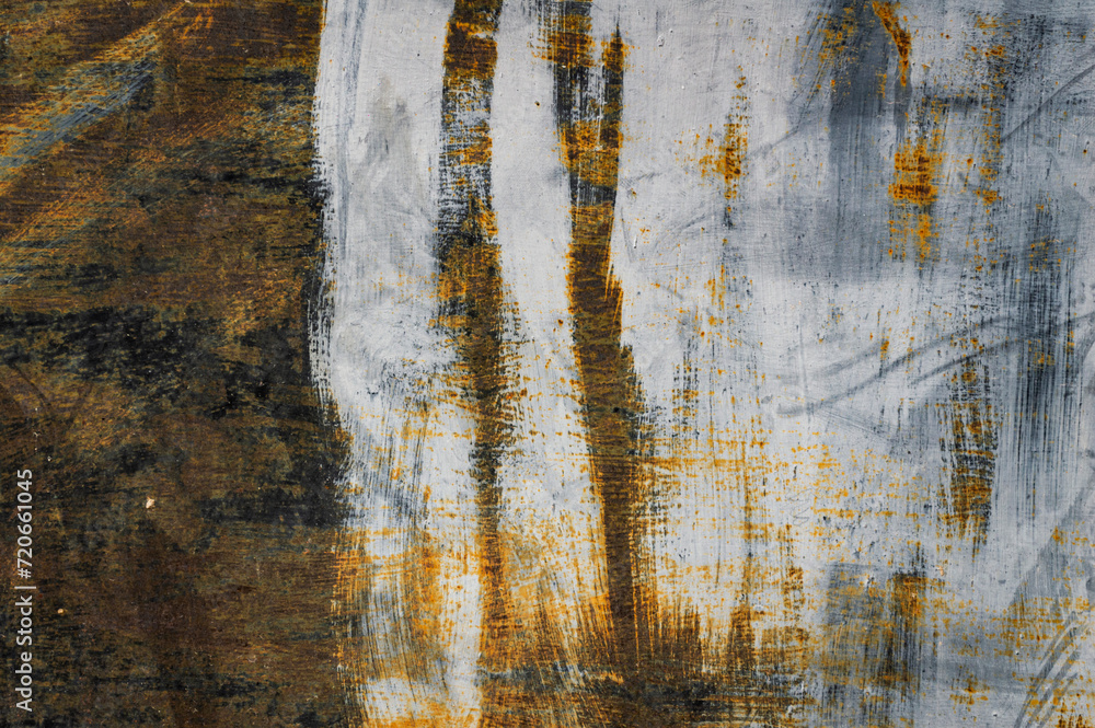 Naklejka premium old background on metal 