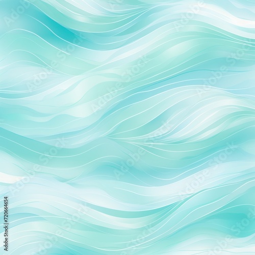 Aqua seamless pattern of blurring lines in different pastel colours