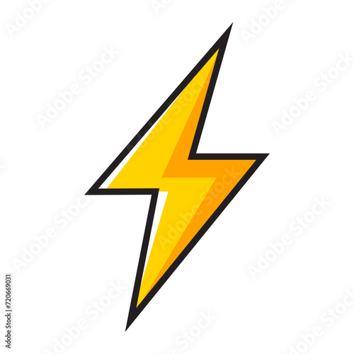 Lightning bolts icon.