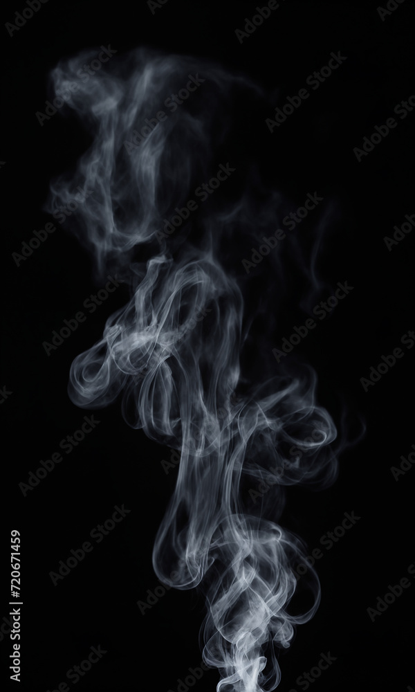 Smoke overlay texture against black background Smoke overlay texture against black background