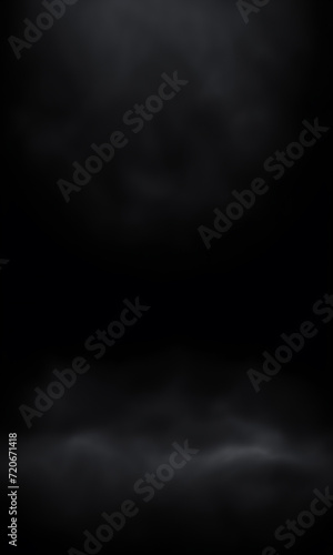 Fog overlay texture against black background