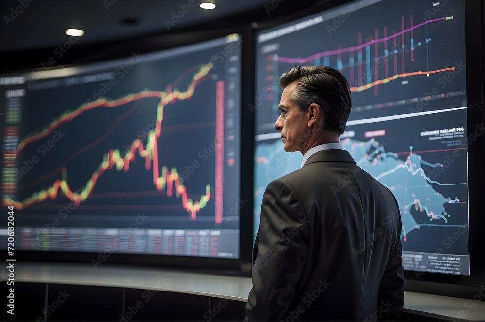 Empower your business with strategic decision-making! Explore the world of data analytics and business intelligence as a suited professional analyzes crucial data on a large screen. Empower your business with strategic decision-making! Explore the world of data analytics and business intelligence as a suited professional analyzes crucial data on a large screen.