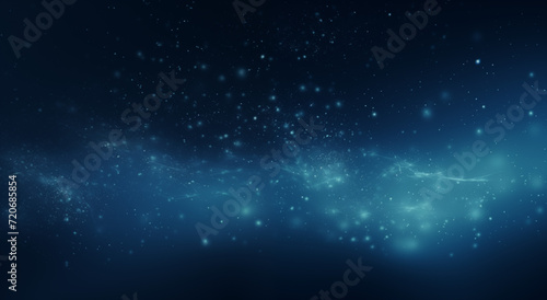 abstract background with bright stars and particles