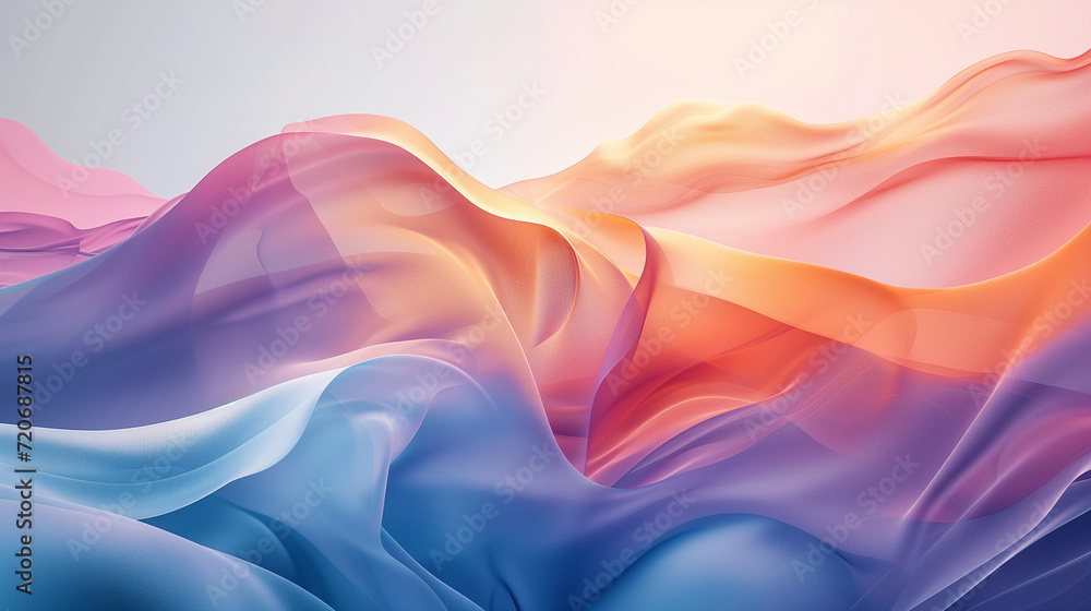 Obraz premium Abstract 3D Geometric Shapes