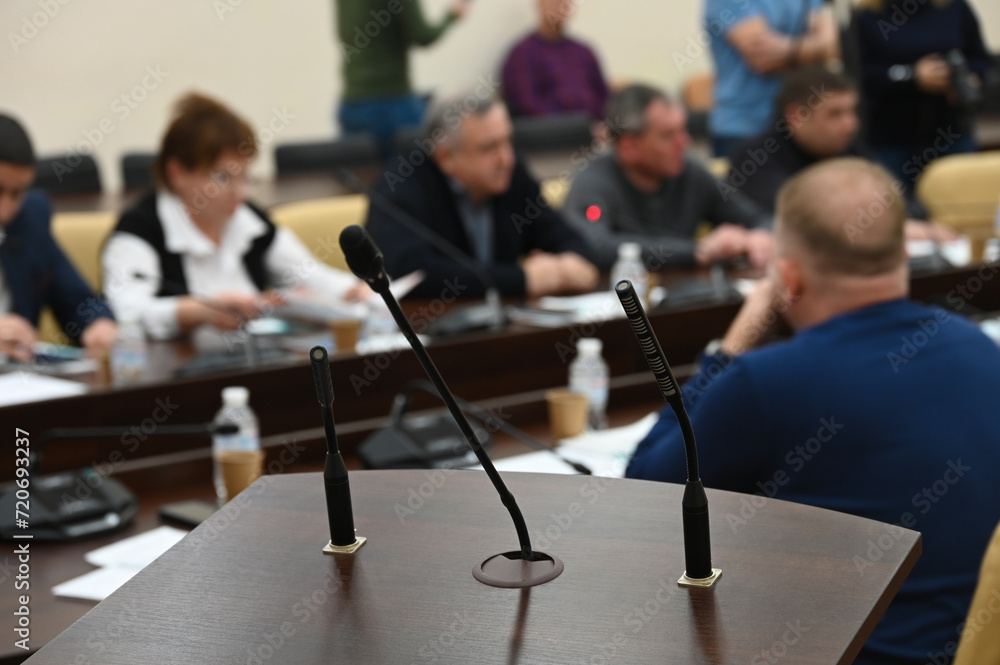 communication between officials in the government office