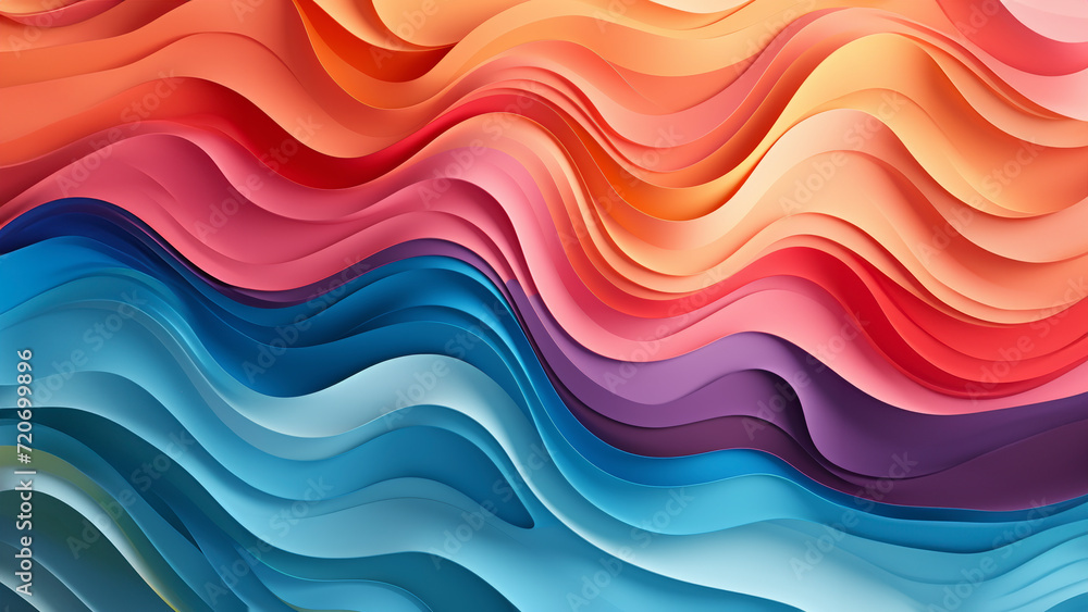 3d rendering of abstract colorful background with smooth wavy lines 3d rendering of abstract colorful background with smooth wavy lines