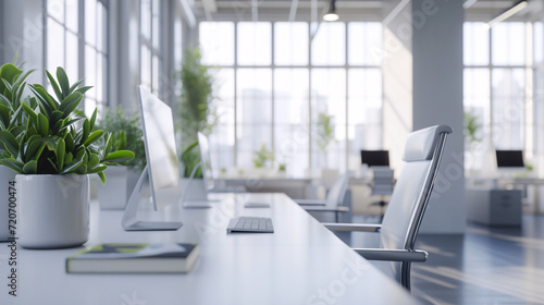 Wallpaper Mural modern office interior with office Torontodigital.ca