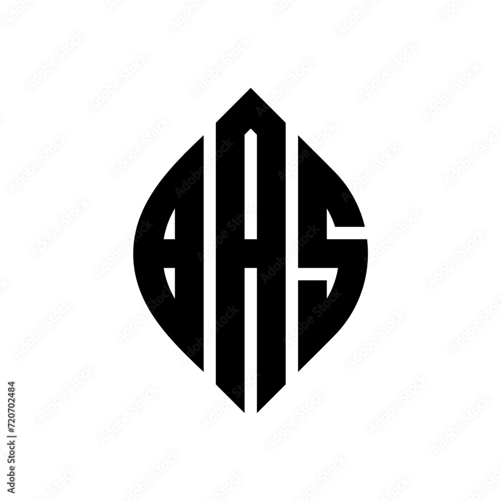 BAS circle letter logo design with circle and ellipse shape. BAS ellipse letters with typographic style. The three initials form a circle logo. BAS Circle Emblem Abstract Monogram Letter Mark Vector. BAS circle letter logo design with circle and ellipse shape. BAS ellipse letters with typographic style. The three initials form a circle logo. BAS Circle Emblem Abstract Monogram Letter Mark Vector.