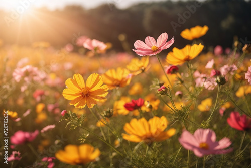 flowers in the field in summer © Magic Art