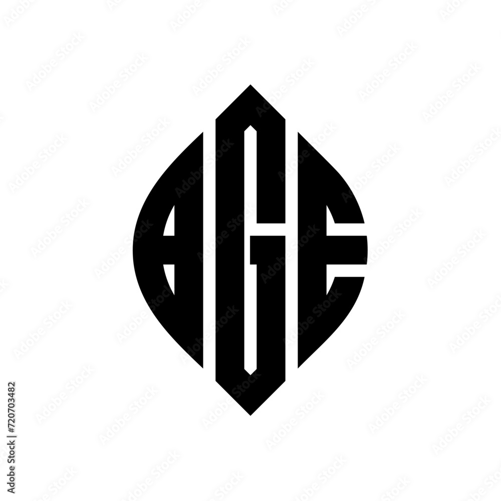 BGE circle letter logo design with circle and ellipse shape. BGE ellipse letters with typographic style. The three initials form a circle logo. BGE Circle Emblem Abstract Monogram Letter Mark Vector. BGE circle letter logo design with circle and ellipse shape. BGE ellipse letters with typographic style. The three initials form a circle logo. BGE Circle Emblem Abstract Monogram Letter Mark Vector.