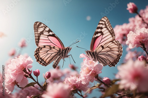 butterfly on a flower © Magic Art