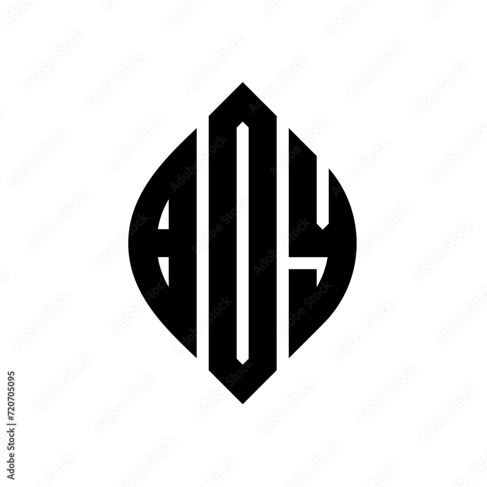 BOY circle letter logo design with circle and ellipse shape. BOY ellipse letters with typographic style. The three initials form a circle logo. BOY Circle Emblem Abstract Monogram Letter Mark Vector. BOY circle letter logo design with circle and ellipse shape. BOY ellipse letters with typographic style. The three initials form a circle logo. BOY Circle Emblem Abstract Monogram Letter Mark Vector.