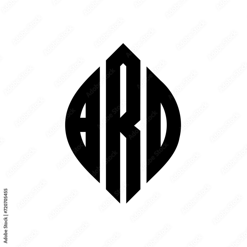 BRD circle letter logo design with circle and ellipse shape. BRD ellipse letters with typographic style. The three initials form a circle logo. BRD Circle Emblem Abstract Monogram Letter Mark Vector. BRD circle letter logo design with circle and ellipse shape. BRD ellipse letters with typographic style. The three initials form a circle logo. BRD Circle Emblem Abstract Monogram Letter Mark Vector.