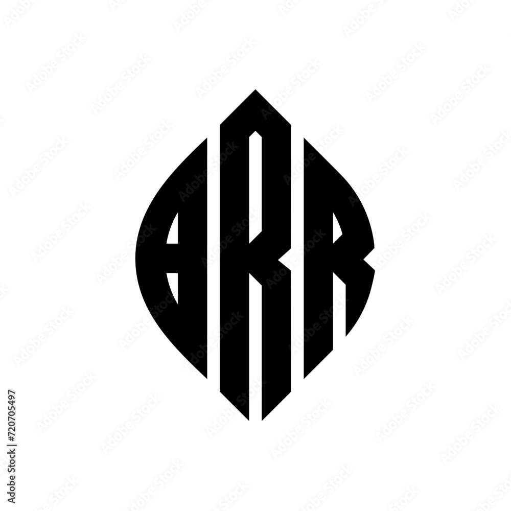 BRR circle letter logo design with circle and ellipse shape. BRR ellipse letters with typographic style. The three initials form a circle logo. BRR Circle Emblem Abstract Monogram Letter Mark Vector. BRR circle letter logo design with circle and ellipse shape. BRR ellipse letters with typographic style. The three initials form a circle logo. BRR Circle Emblem Abstract Monogram Letter Mark Vector.