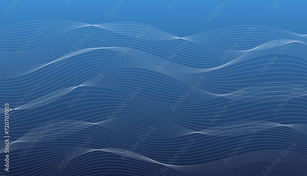 Abstract Twisting Wave Lines Background