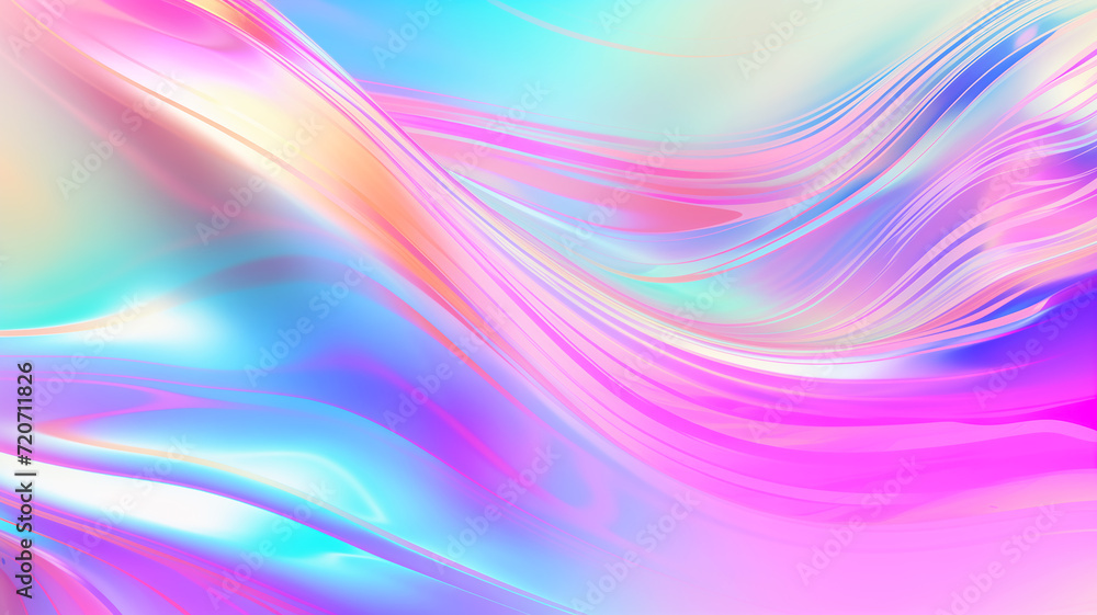 Holographic abstract pastel colors backdrop. Hologram gradient neon color. Foil effect. Rainbow graphic. Psychedelic iridescent creative background 1 Holographic abstract pastel colors backdrop. Hologram gradient neon color. Foil effect. Rainbow graphic. Psychedelic iridescent creative background 1