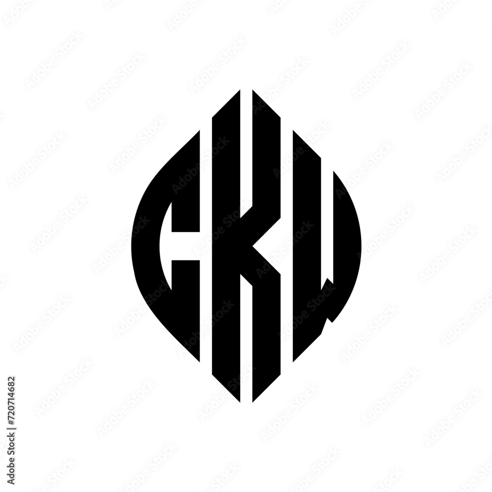 CKW circle letter logo design with circle and ellipse shape. CKW ellipse letters with typographic style. The three initials form a circle logo. CKW Circle Emblem Abstract Monogram Letter Mark Vector. CKW circle letter logo design with circle and ellipse shape. CKW ellipse letters with typographic style. The three initials form a circle logo. CKW Circle Emblem Abstract Monogram Letter Mark Vector.