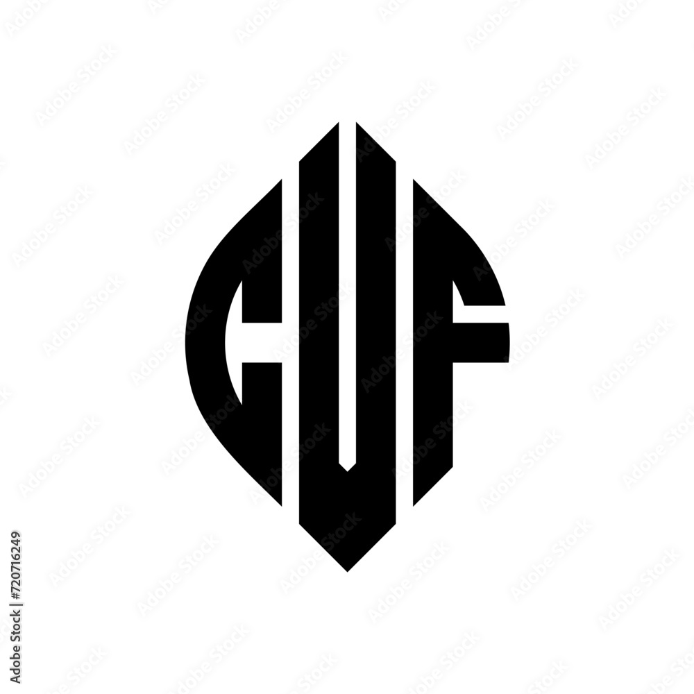 CVF circle letter logo design with circle and ellipse shape. CVF ellipse letters with typographic style. The three initials form a circle logo. CVF Circle Emblem Abstract Monogram Letter Mark Vector. CVF circle letter logo design with circle and ellipse shape. CVF ellipse letters with typographic style. The three initials form a circle logo. CVF Circle Emblem Abstract Monogram Letter Mark Vector.