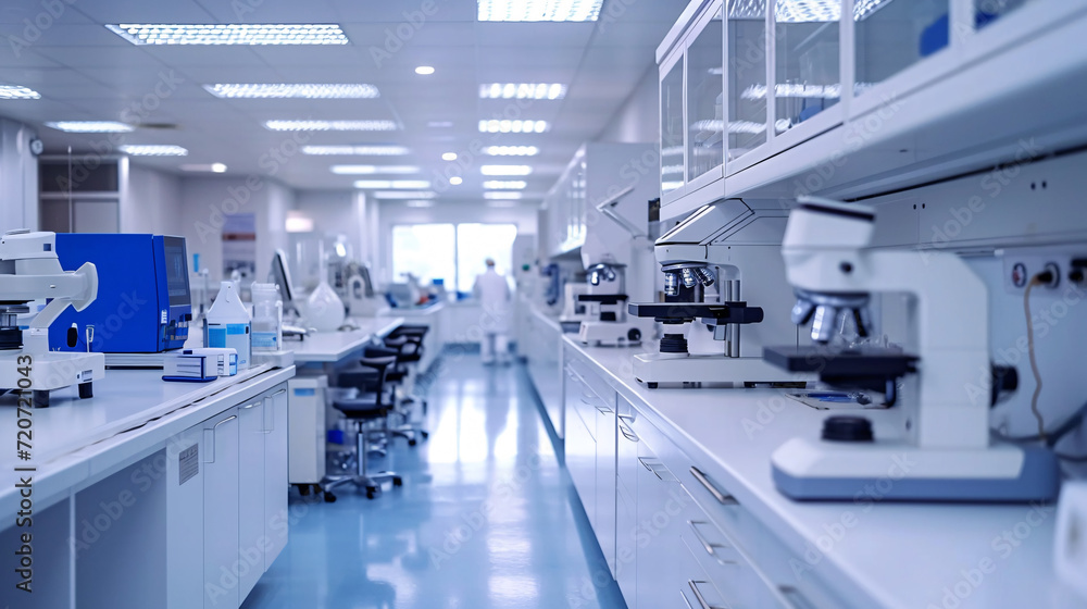 Modern high tech medical laboratory Modern high tech medical laboratory