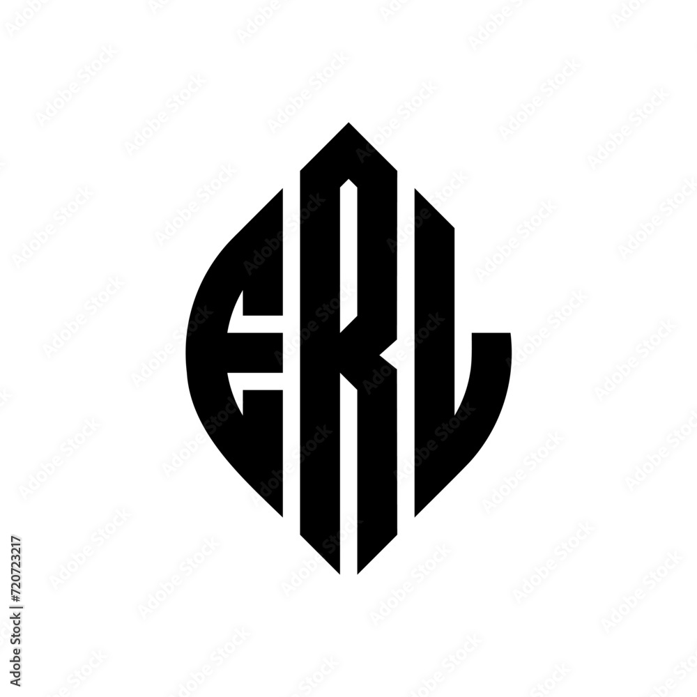 ERL circle letter logo design with circle and ellipse shape. ERL ellipse letters with typographic style. The three initials form a circle logo. ERL Circle Emblem Abstract Monogram Letter Mark Vector. ERL circle letter logo design with circle and ellipse shape. ERL ellipse letters with typographic style. The three initials form a circle logo. ERL Circle Emblem Abstract Monogram Letter Mark Vector.
